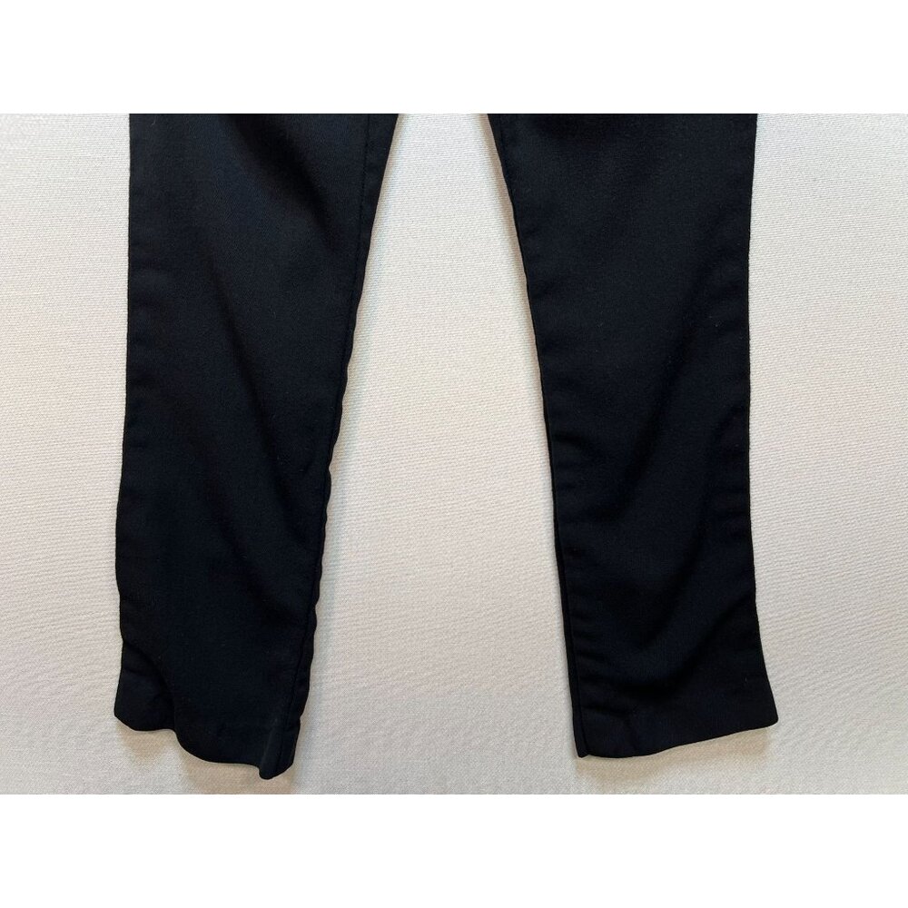 Lauren Ralph Lauren Women's Slim Fit Wool Chino Pants Stretch Size 4P Black - Picture 5 of 9